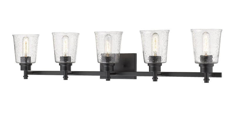 Bohin 5 Light 41.25" Vanity in Matte Black