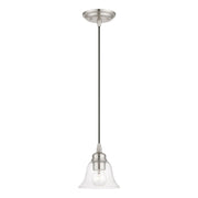 Moreland Mini Pendant in Brushed Nickel