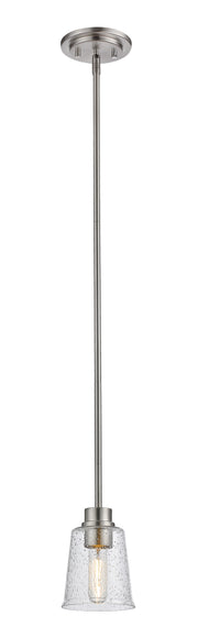 Bohin 1 Light 5" Pendant in Brushed Nickel