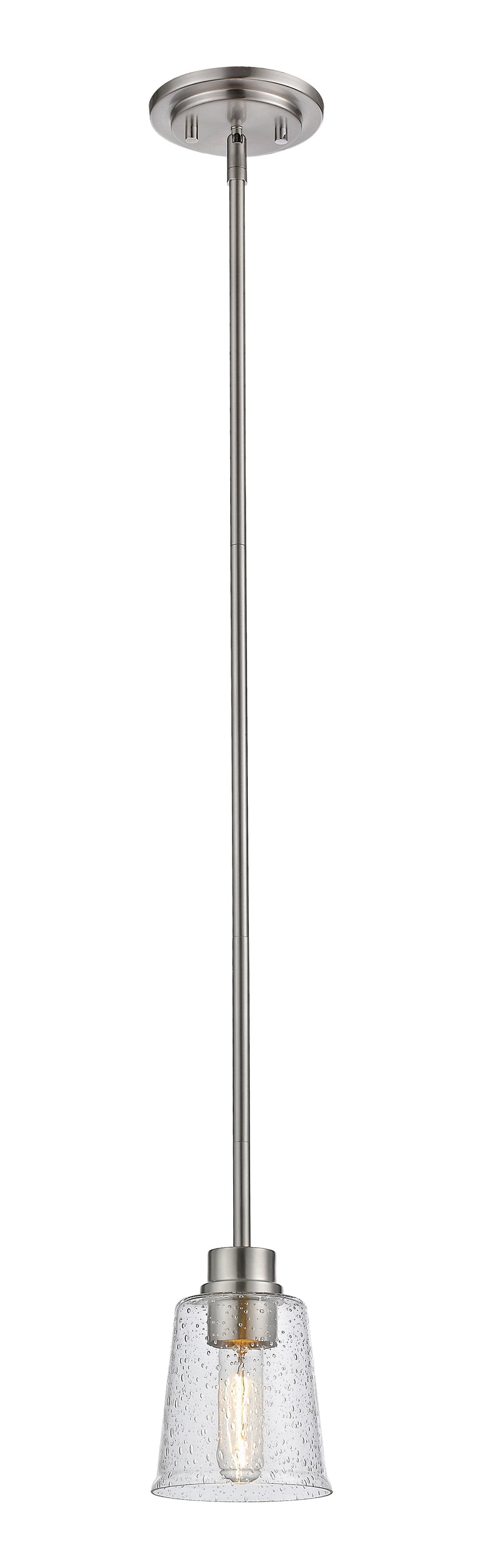 Bohin 1 Light 5" Pendant in Brushed Nickel