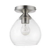Catania Semi-Flush Mount in Brushed Nickel