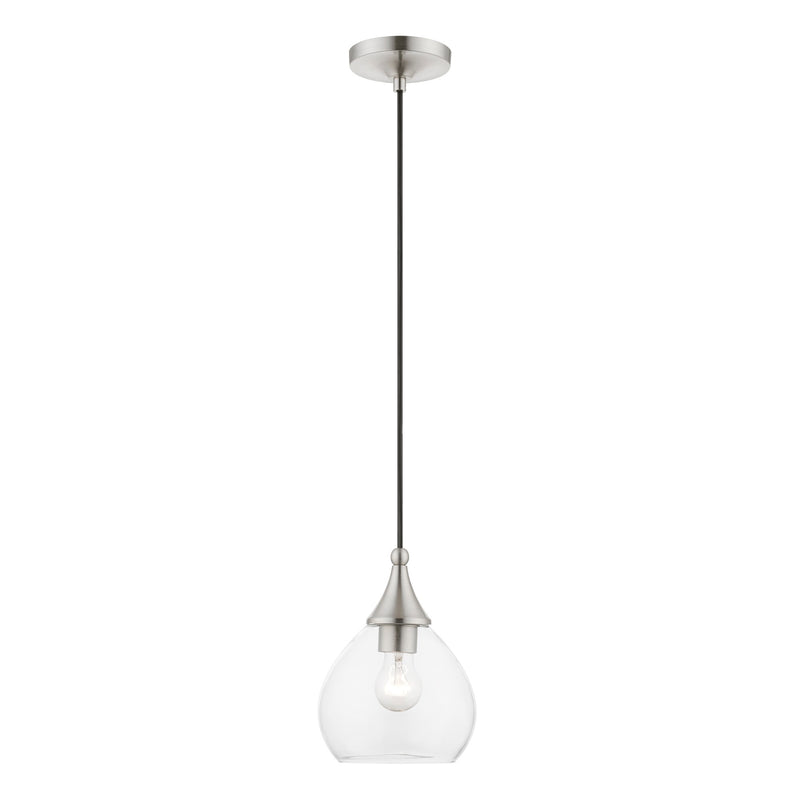 Catania Mini Pendant in Brushed Nickel