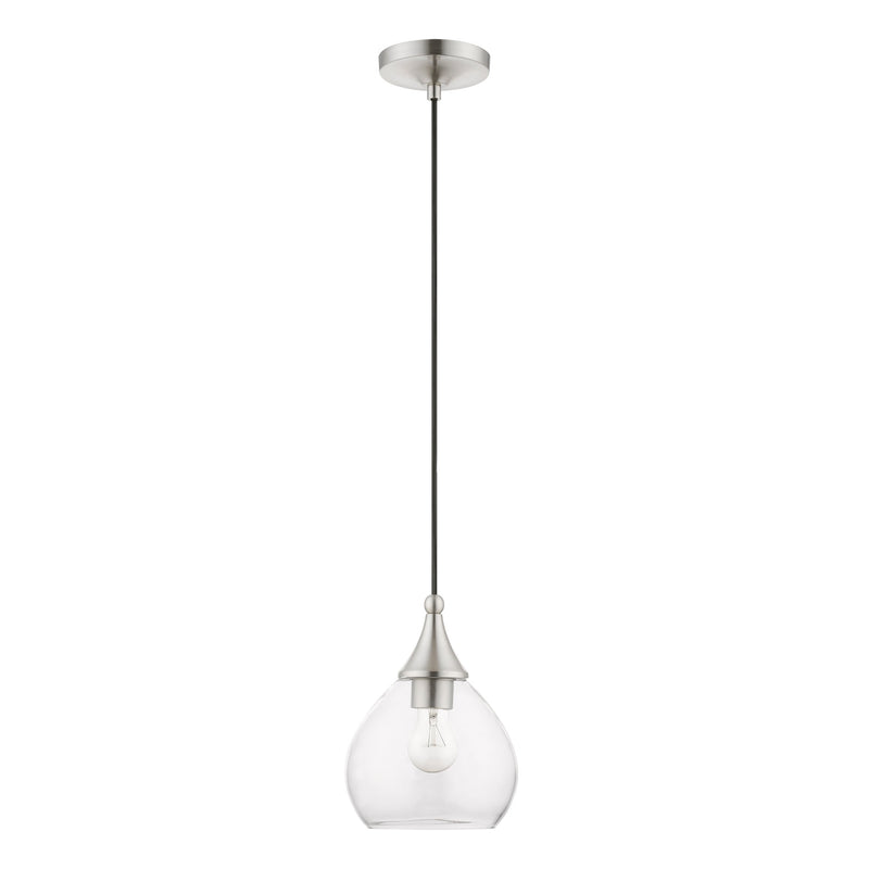 Catania Mini Pendant in Brushed Nickel