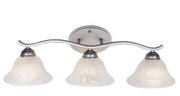 Hollyslope 3-Light 26" Vanity Light in Brushed Nickel