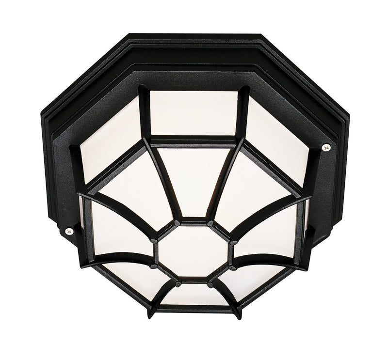 Benkert 9" Outdoor Flush Mount in Black