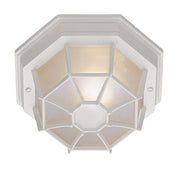 Benkert 11" Outdoor Flush Mount in White