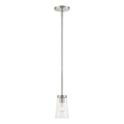Cityview Mini Pendant in Brushed Nickel