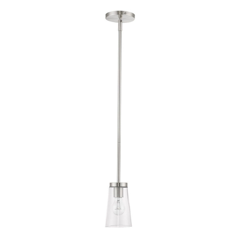 Cityview Mini Pendant in Brushed Nickel