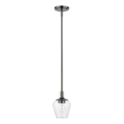Willow Mini Pendant in Black Chrome