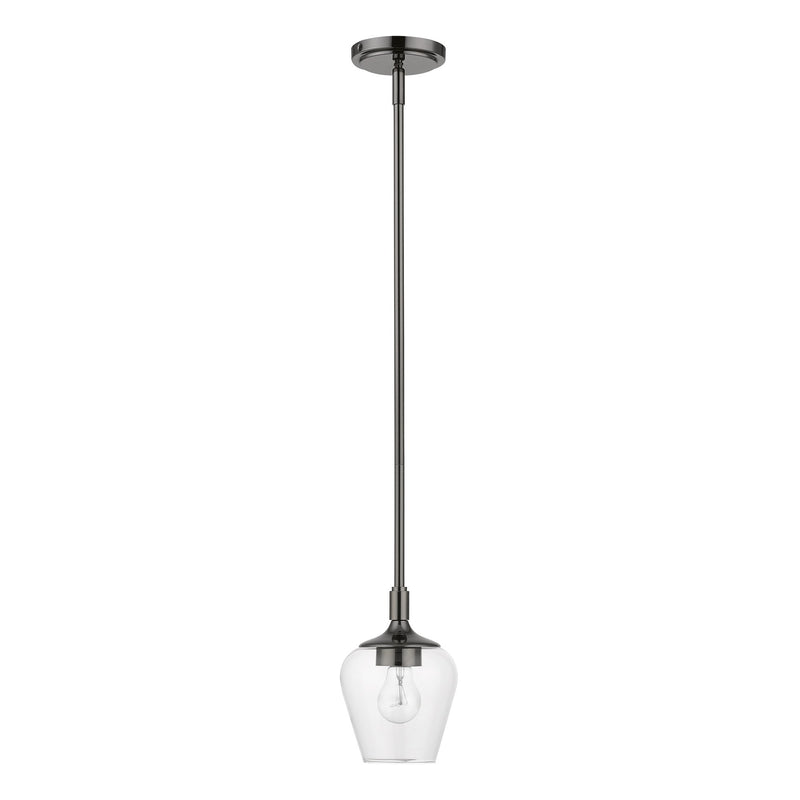 Willow Mini Pendant in Black Chrome