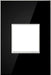 Real Materials 1-Gang Wall Plate in Mirror Black