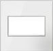 Real Materials 2-Gang Wall Plate in Mirror White
