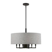 Dakota 7-Light Chandelier in Black