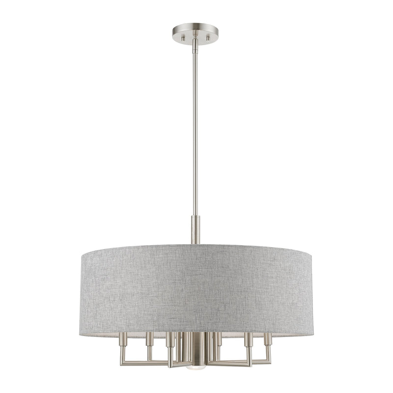 Dakota 7-Light Chandelier in Brushed Nickel