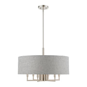 Dakota 7-Light Chandelier in Brushed Nickel