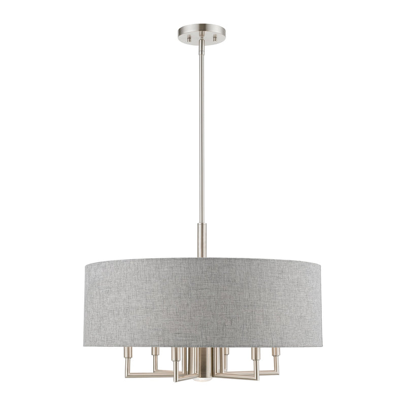 Dakota 7-Light Chandelier in Brushed Nickel