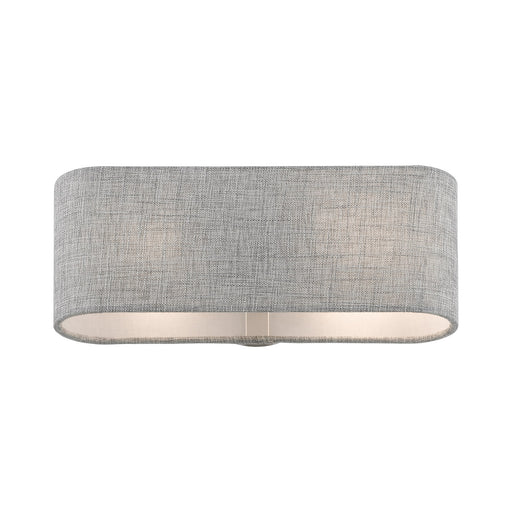 Dakota 2-Light ADA Wall Sconce in Brushed Nickel
