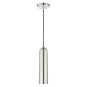 Ardmore Pendant in Brushed Nickel with Polished Chrome Accents