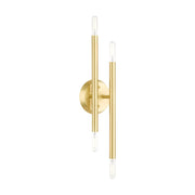 Soho 4-Light 17" ADA Wall Sconce in Satin Brass