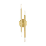 Soho 4-Light 17" ADA Wall Sconce in Satin Brass