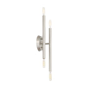 Soho 4-Light 17" ADA Wall Sconce in Brushed Nickel