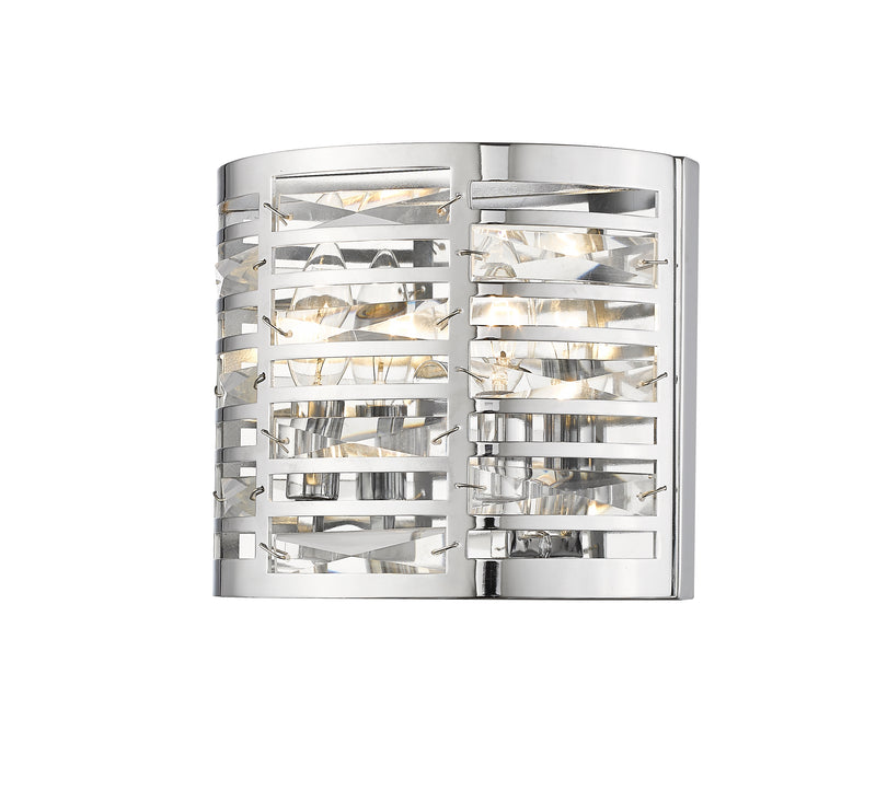 Cronise 2 Light Wall Sconce in Chrome