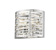 Cronise 2 Light Wall Sconce in Chrome