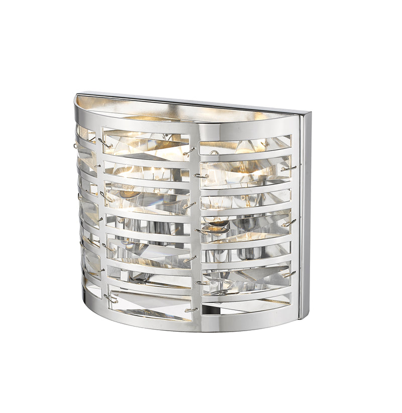Cronise 2 Light Wall Sconce in Chrome