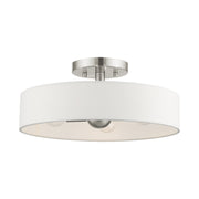 Venlo 4-Light Semi-Flush Mount in Brushed Nickel