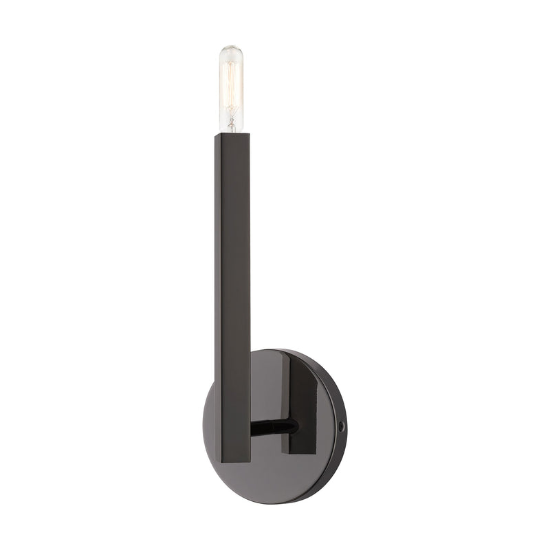 Monaco ADA Wall Sconce in Black Chrome