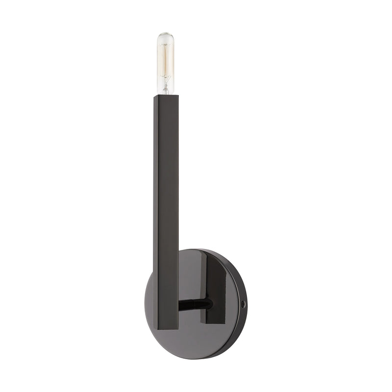 Monaco ADA Wall Sconce in Black Chrome