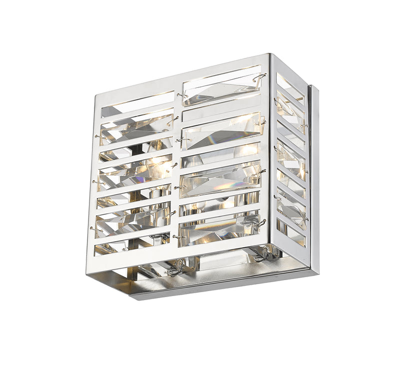 Cronise 2 Light Wall Sconce in Chrome