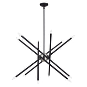 Soho 12-Light Large Chandelier in Black