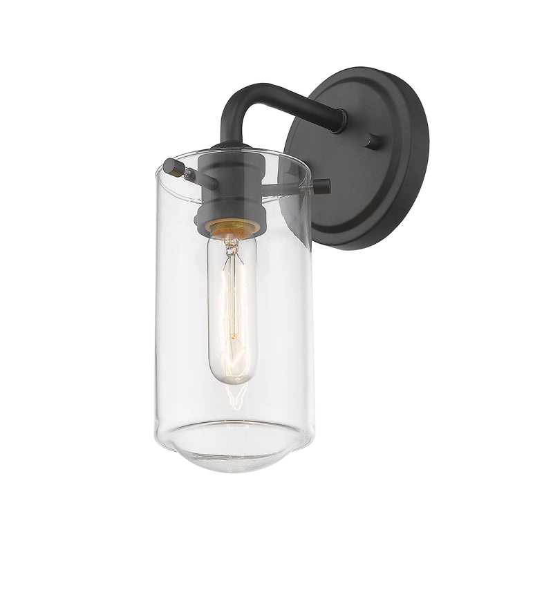 Delaney 1 Light 5" Wall Sconce in Matte Black