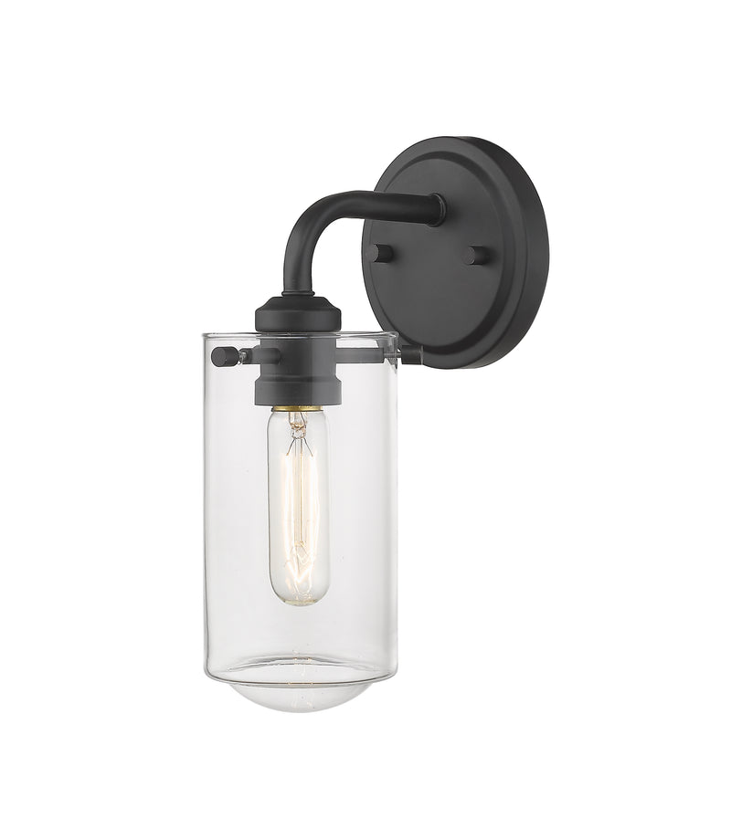 Delaney 1 Light 5" Wall Sconce in Matte Black