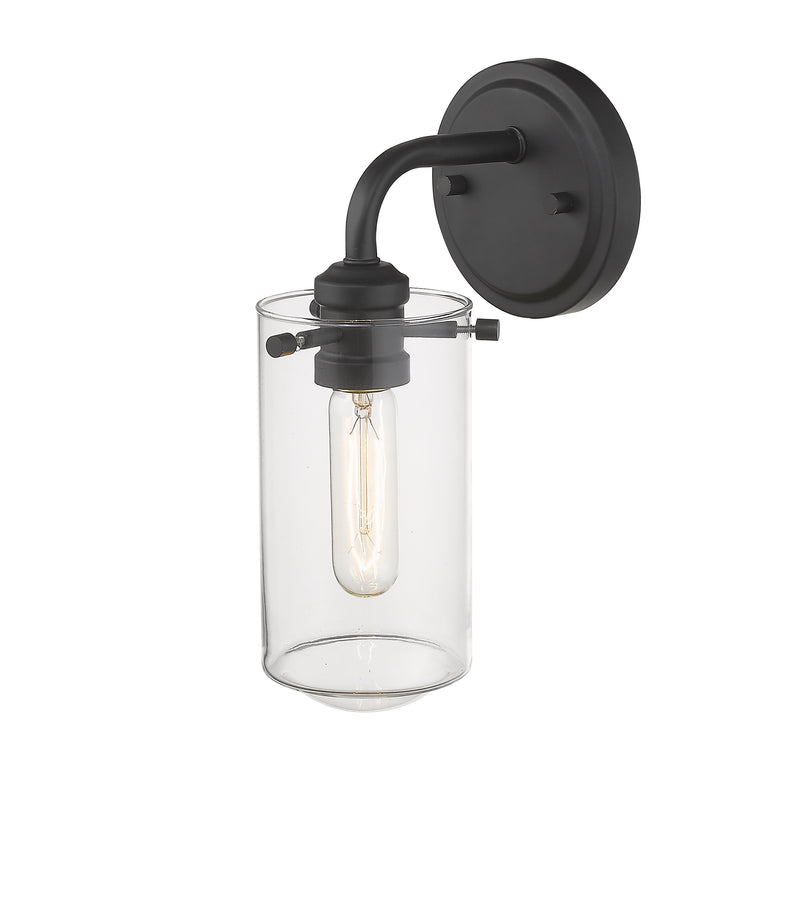 Delaney 1 Light 5" Wall Sconce in Matte Black