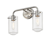 Delaney 2 Light 15" Vanity in Brushed Nickel