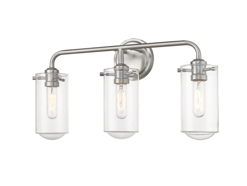 Delaney 3 Light 22" Vanity in Brushed Nickel