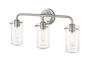 Delaney 3 Light 22" Vanity in Brushed Nickel
