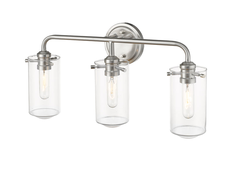 Delaney 3 Light 22" Vanity in Brushed Nickel