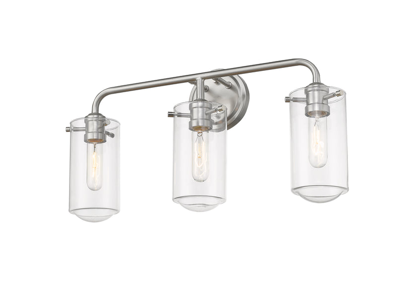 Delaney 3 Light 22" Vanity in Brushed Nickel