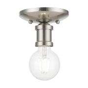 Lansdale Flush Mount in Brushed Nickel