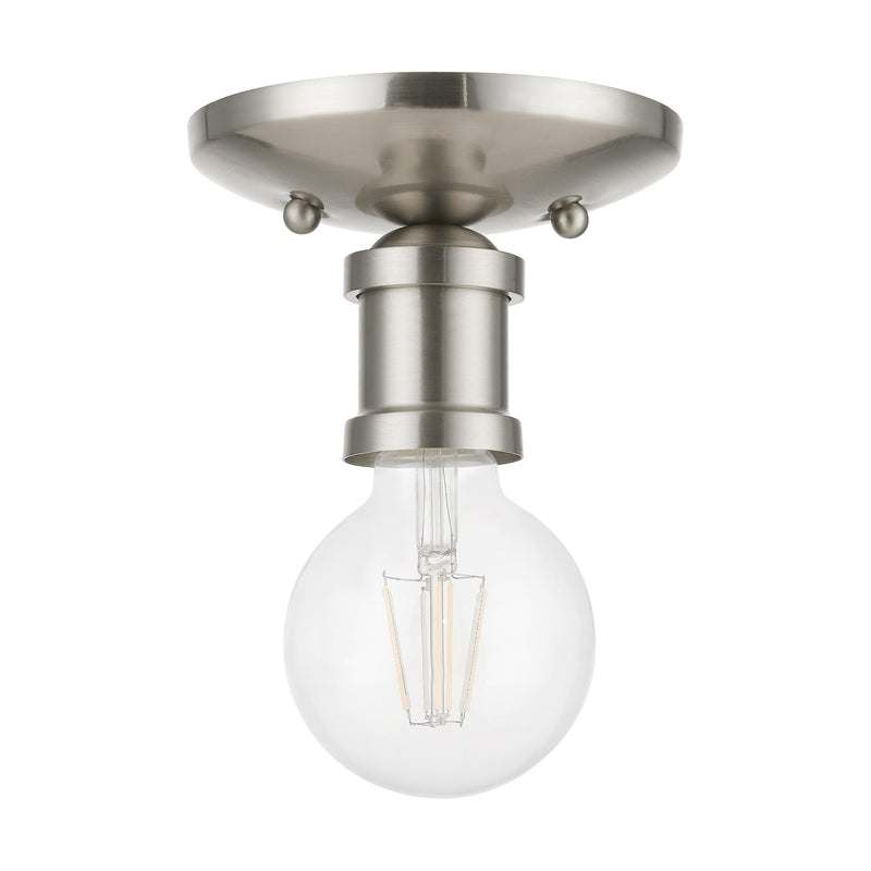 Lansdale Flush Mount in Brushed Nickel