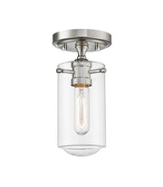 Delaney 1 Light 5" Flush Mount in Brushed Nickel