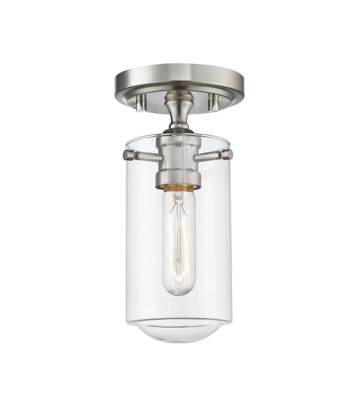 Delaney 1 Light 5" Flush Mount in Brushed Nickel