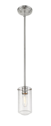 Delaney 1 Light 4" Pendant in Brushed Nickel