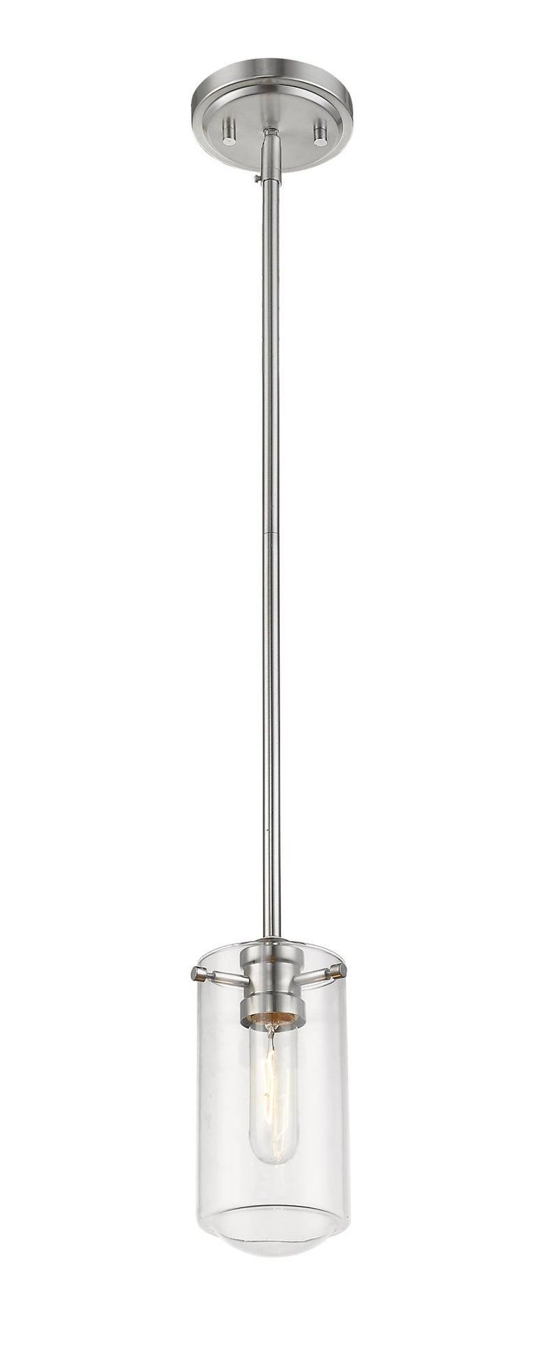 Delaney 1 Light 4" Pendant in Brushed Nickel
