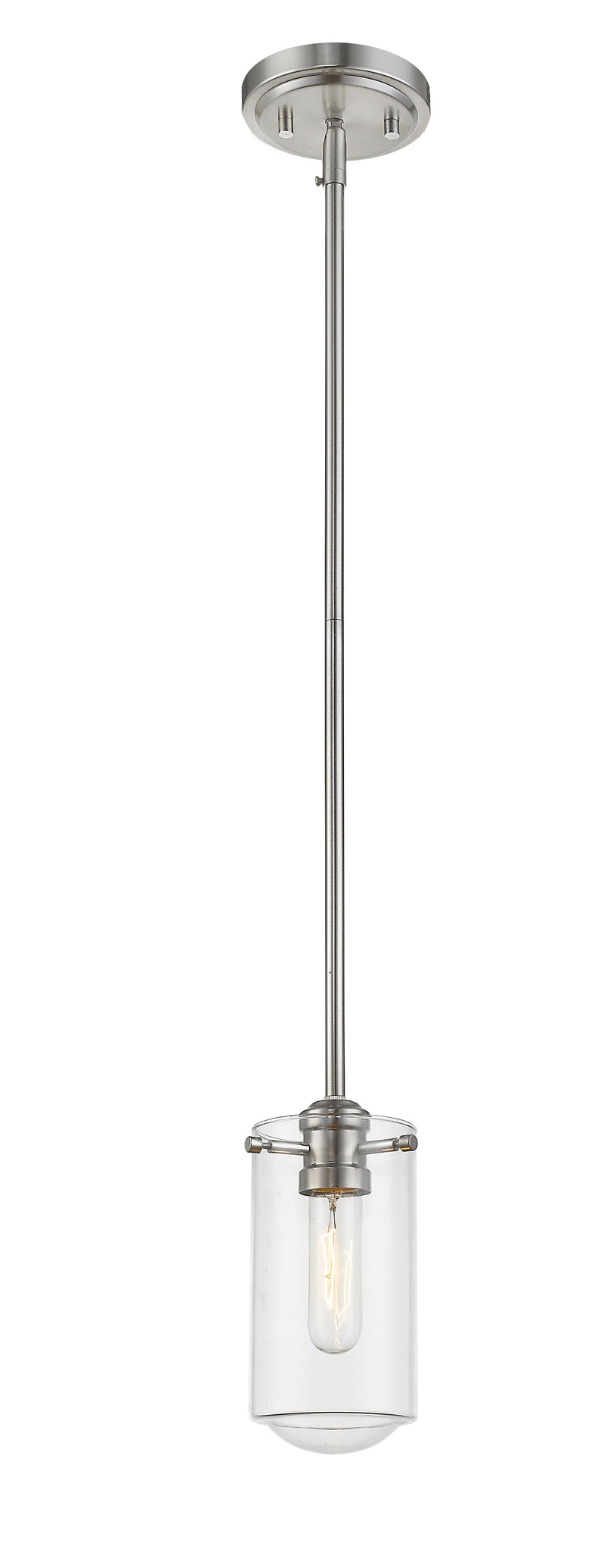 Delaney 1 Light 4" Pendant in Brushed Nickel