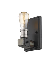 Kirkland 1 Light 4.75" Wall Sconce in Ashen Barnboard