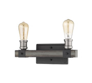 Kirkland 2 Light 14" Vanity in Ashen Barnboard
